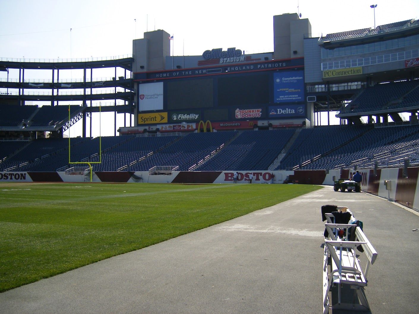 Stadium venue graphics